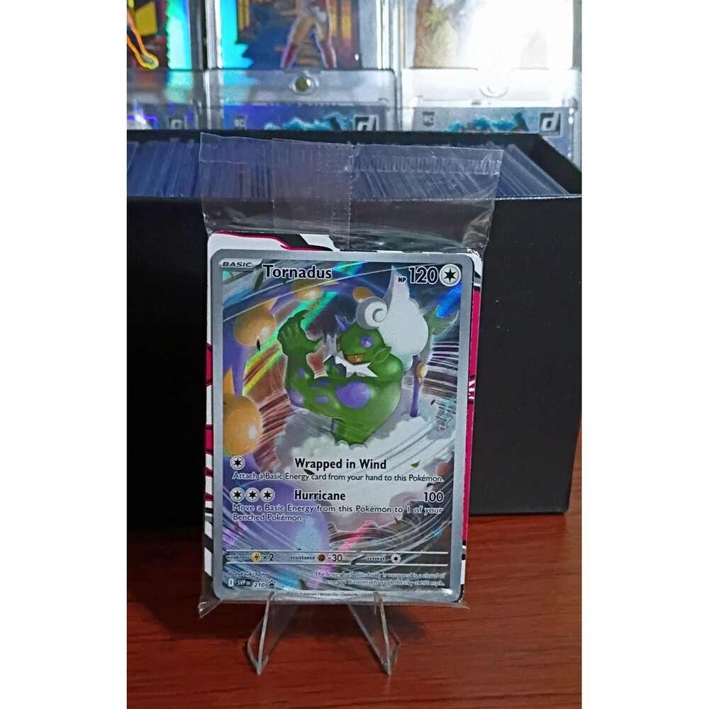 Tornadus 210 Sv: Scarlet & Violet Black Star Promo Cards Holo Sealed Pack ETB